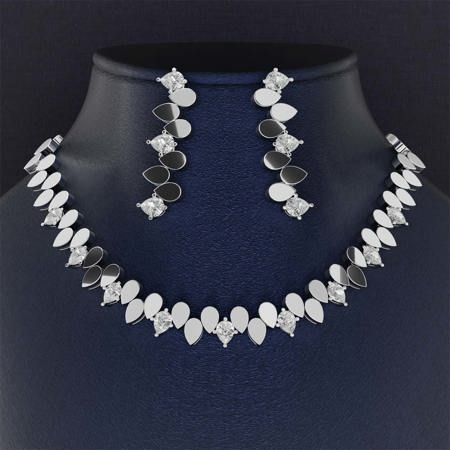 Bridal Jewelry Set Code 21032-21031-21030